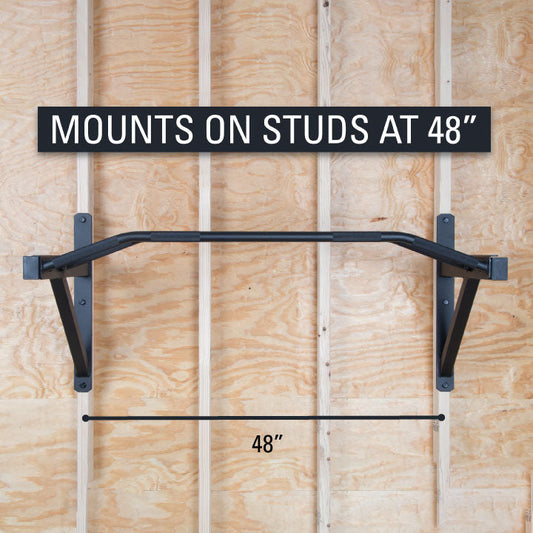 Commercial Wall Mounted Pull Up Bar - #1 Men's Health Rated