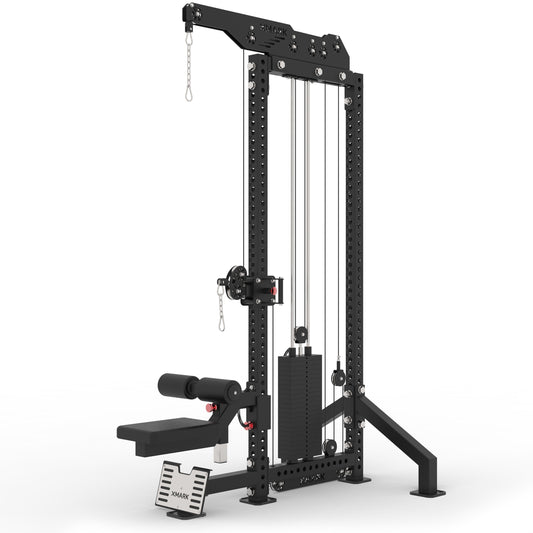 Commercial Lat Pulldown & Low Row - Single Stack System