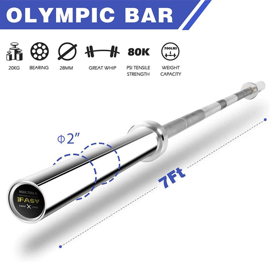 Blue Multi-functional Power Cage, Home Adjustable Pullup Squat Rack Comprehensive Fitness Barbell Rack *with professional Olympic Bar