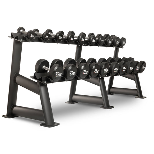Commercial Urethane Dumbbell Set - 5-50lb or 5-75lb