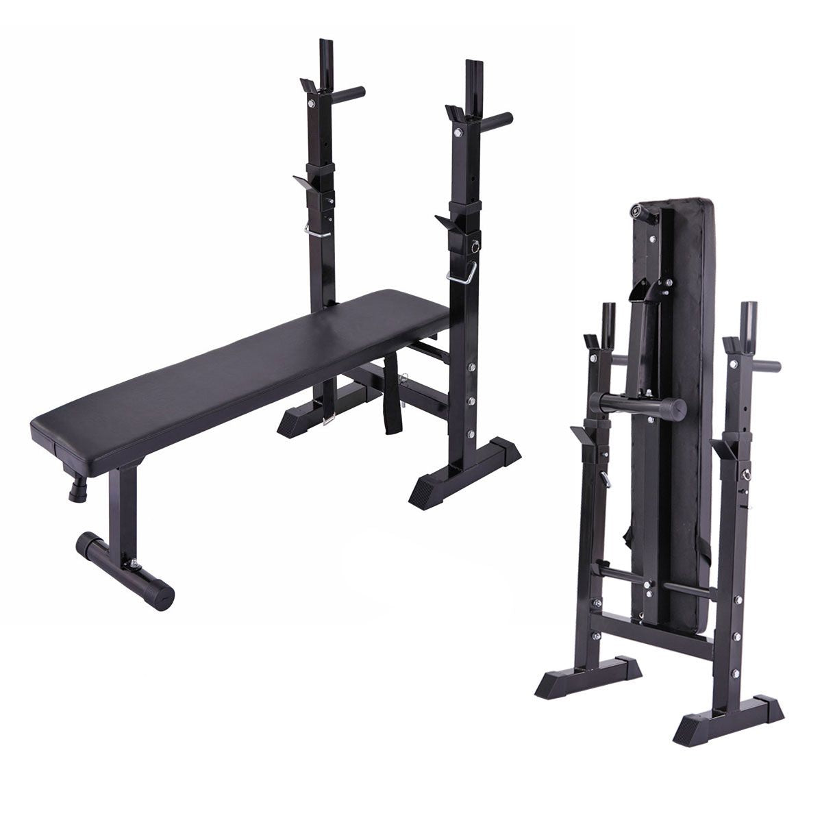 Workout Bench with Squat Rack