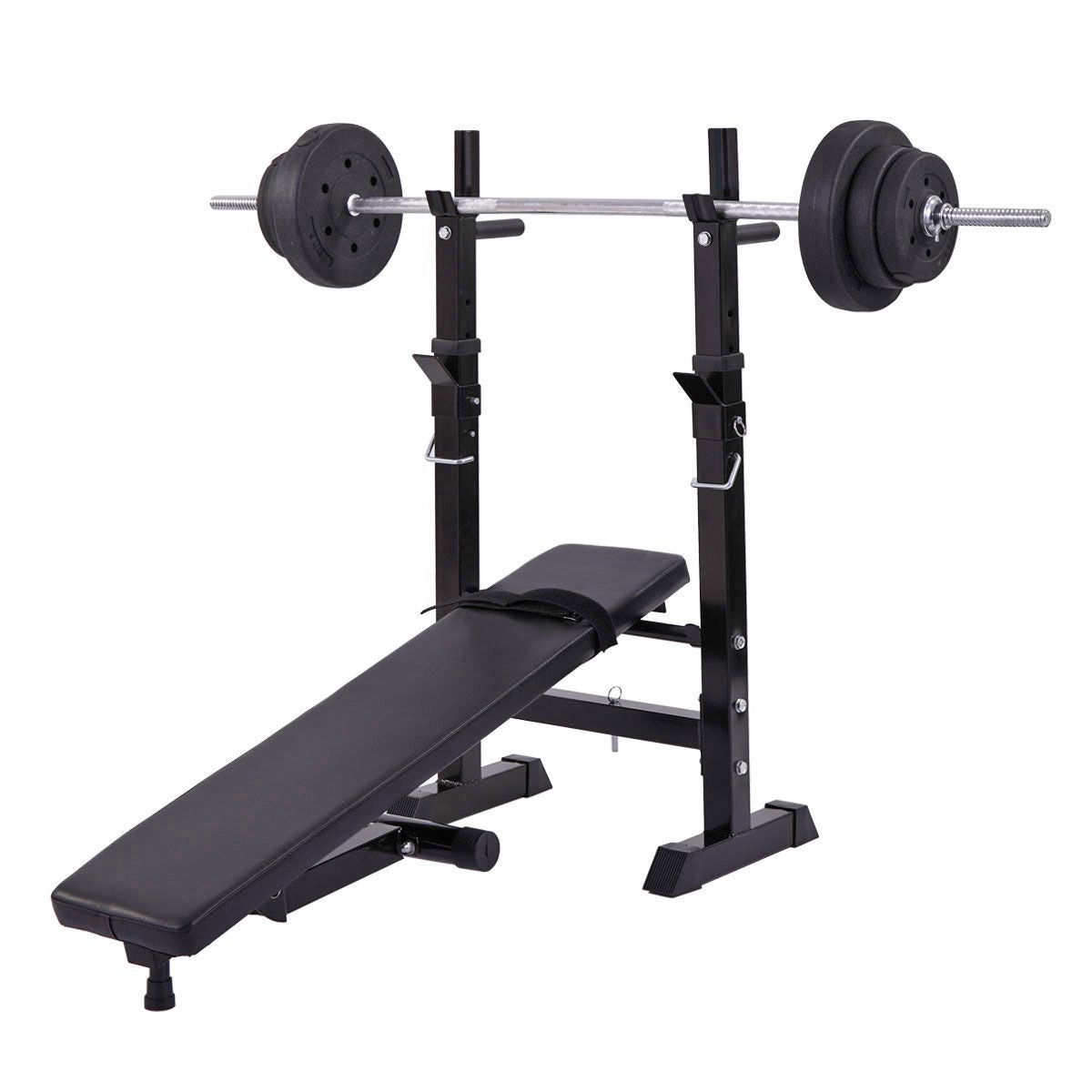 Workout Bench with Squat Rack